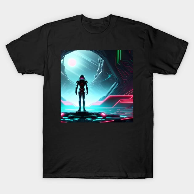 Shop Robot Design T-Shirts T-Shirt by Wear Dinkum715